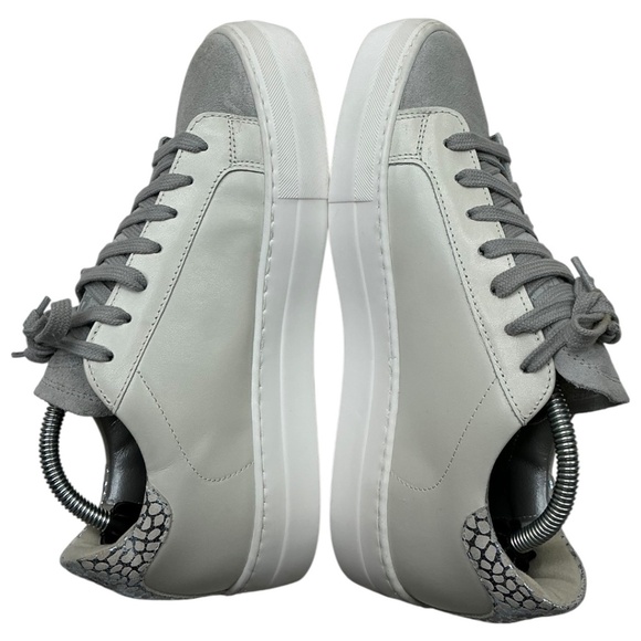 P448 Thea Platform Leather Sneaker - Picture 3 of 16